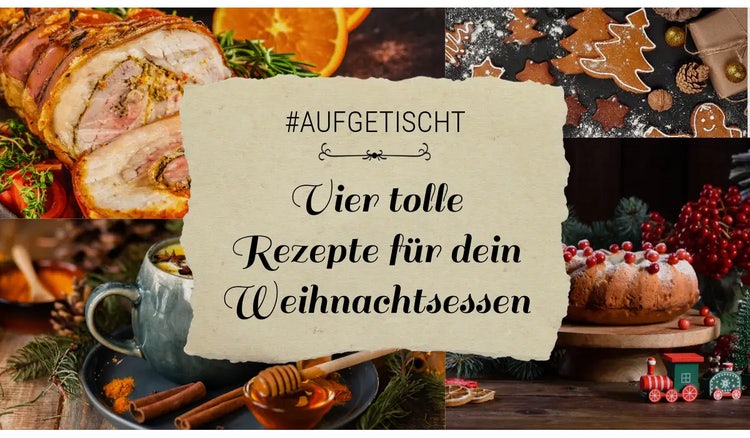 Ideen für Weihnachtsessen für jede Feier