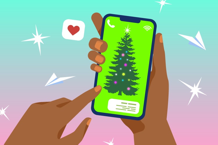 Frohe Weihnachten mit WhatsApp wünschen | Adobe Express
