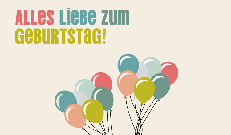 Herzlichen Glückwunsch zum Geburtstag, Mama