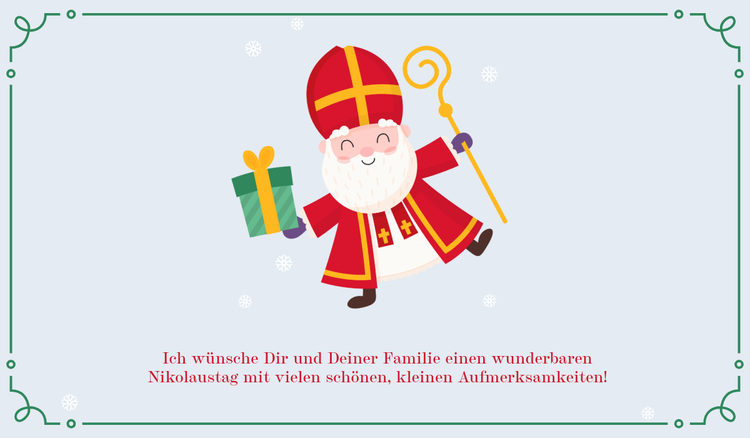 Grüße zum Nikolaus: So überrascht du deine Liebsten
