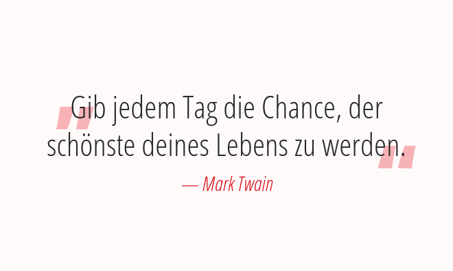 Berühmte Zitate mit tiefer Bedeutung.