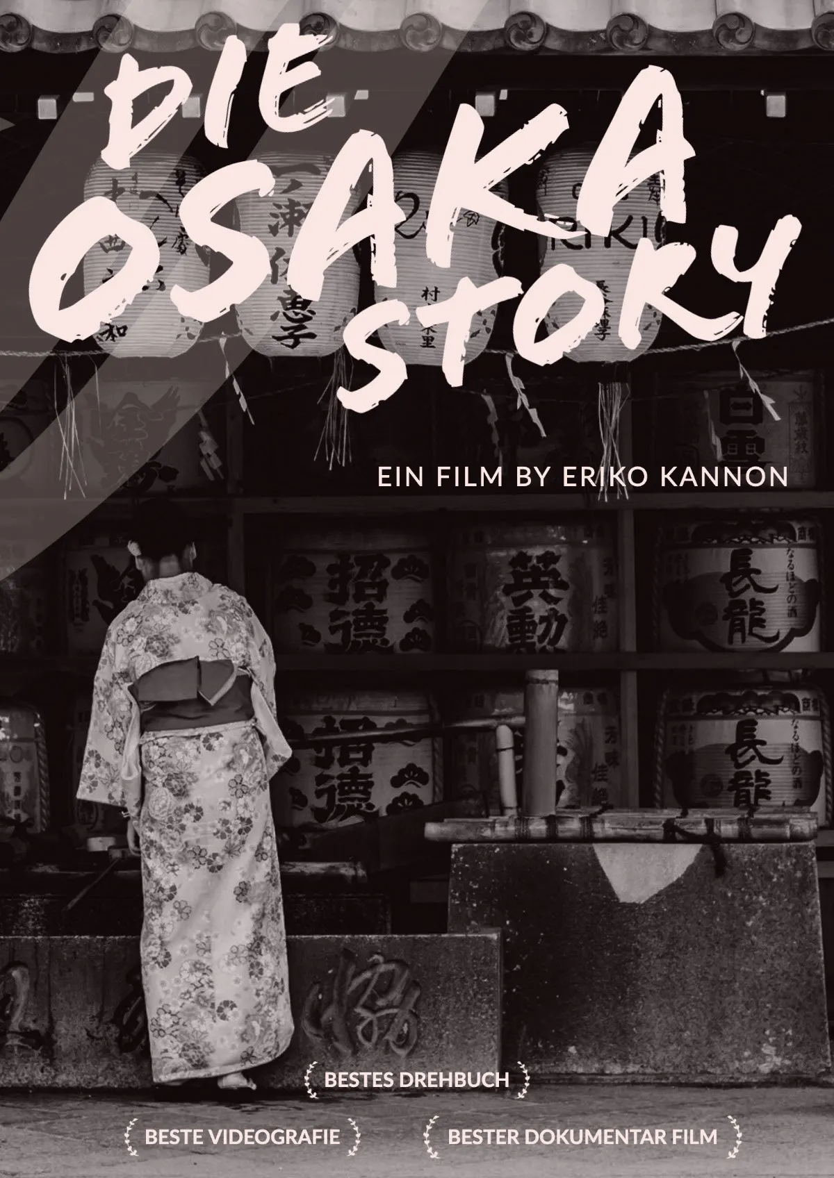 Black and White Filter Osaka Story Movie Poster