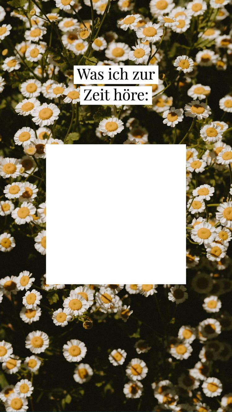 Yellow & White What I’m Listening To Instagram Story