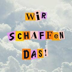 Colorful Saying Animated Text Collage Instagram Square Post