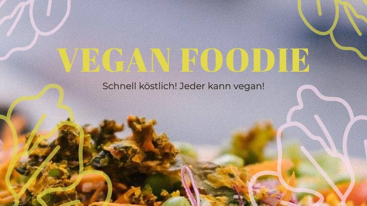 Yellow Rose Cooking Vegan Foodie Youtube Channel Banner