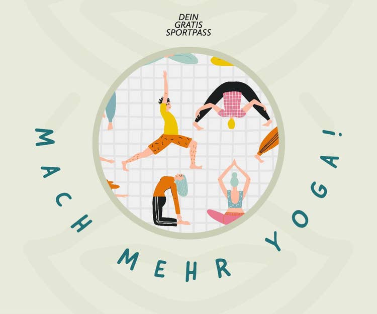 Green, Pastel Colors, Illustrativ, Yoga, Sport Try Outs, Web Banner