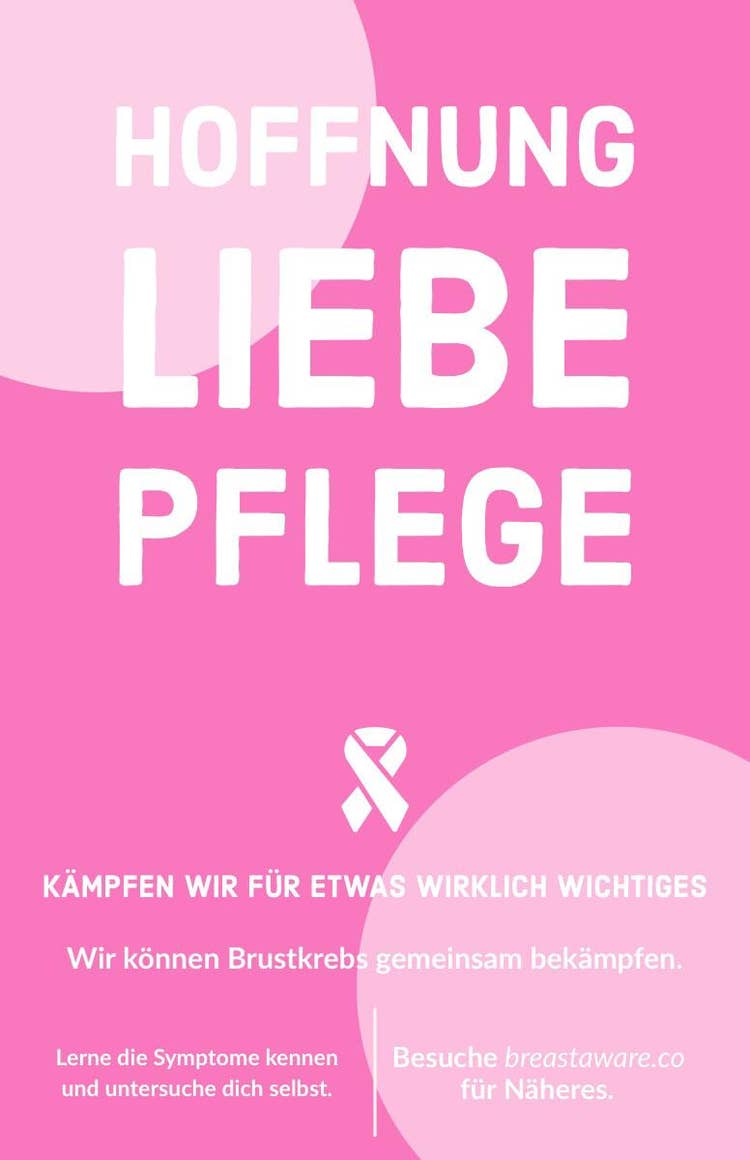 breast cancer poster