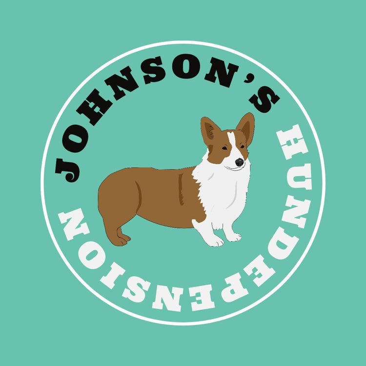 White & Black Dogcare Logo