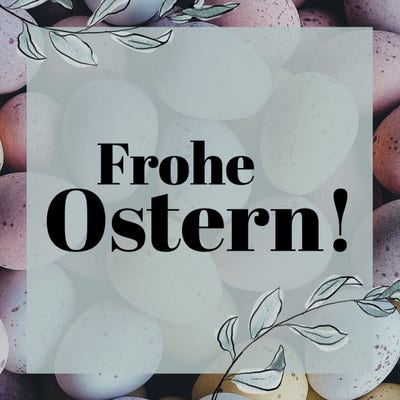 Decorative Easter Eggs Instagram Post