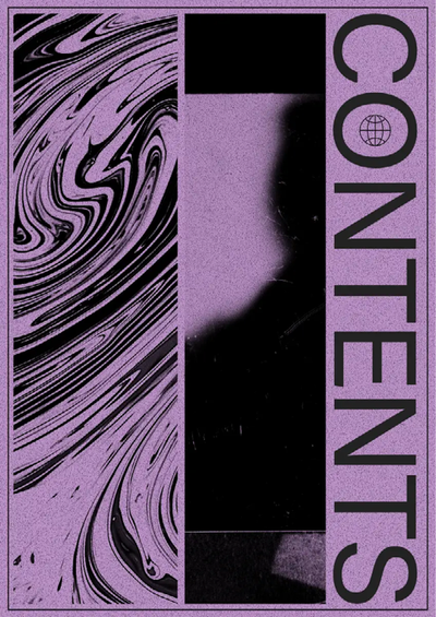 A purple and black cover Description automatically generated