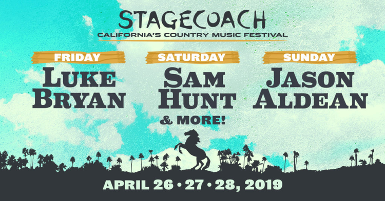A poster for a country music festival Description automatically generated