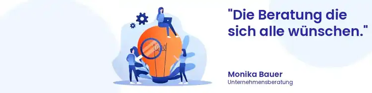 Blau LinkedIn-Profil-Titelbild