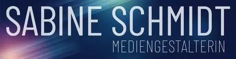 Blau Mediengestalter LinedIn Profil Titelbild