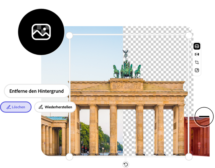 Entdeckt die Funktionen von Adobe Express.