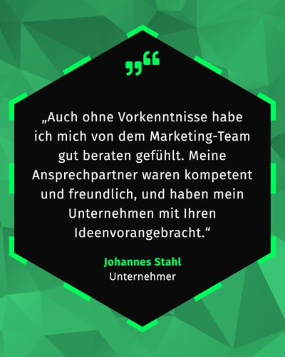 Green Testimonial Instagram Portrait Post
