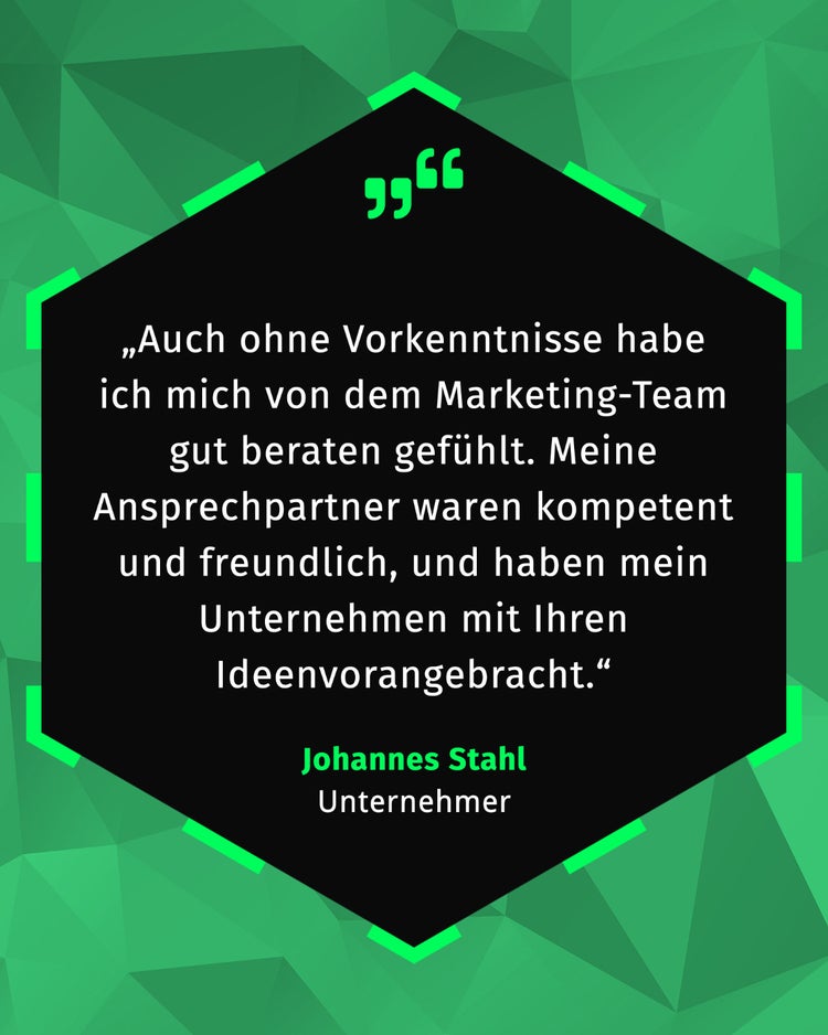 Green Testimonial Instagram Portrait Post