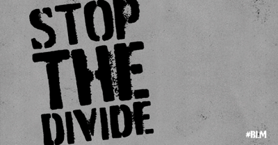 Black and Gray Graffiti Style Race Equality Facebook Post