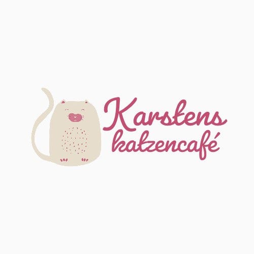 Pink Cat Cafe Logo