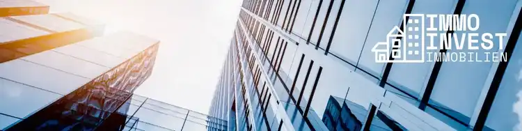 Blau Immobilienmakler LinkedIn Profil Titelbild