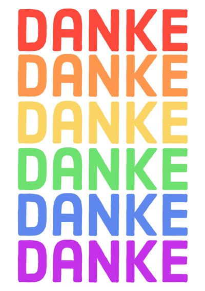 Colorful Modern Greeting Card