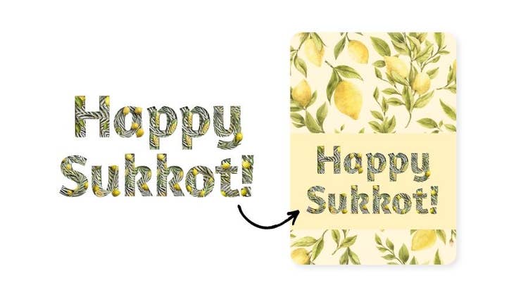 A yellow and green text with a pattern Description automatically generated with medium confidence