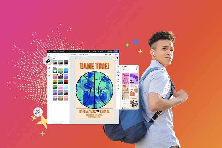 A person with a backpack AI-generated content may be incorrect.