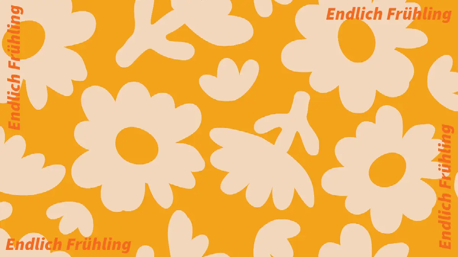Frühlings-Fotohintergrund – Blumenmotiv, 2,1 X 1,5 M, Aus Dicker Mikrofaser