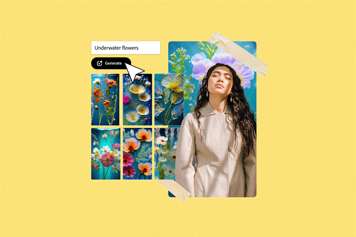Behalte mit diesem Glossar für generative KI den Überblick | Adobe Express