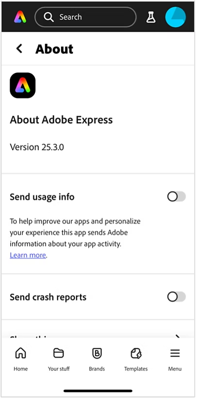 Wie ändere ich meine Nutzungsdateneinstellungen für mobile Apps?