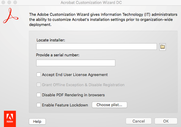 adobe acrobat customization wizard 2017 download