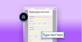 Adobe Sign web forms.