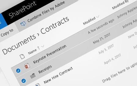 Microsoft SharePoint and Adobe Acrobat PDF