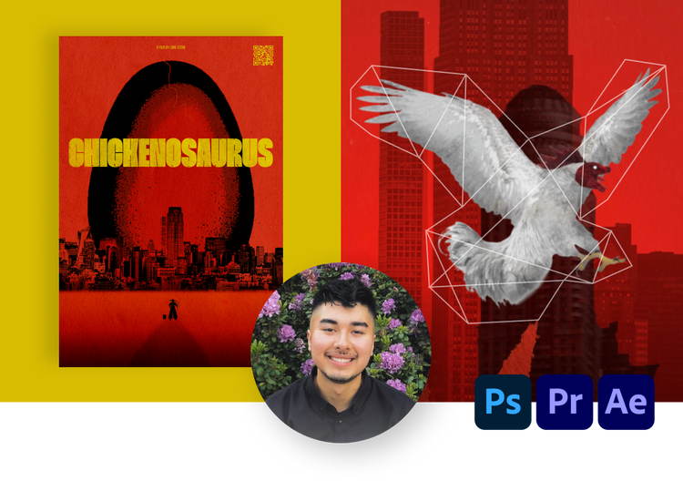 Liam Stone student project, Chickenosaurus