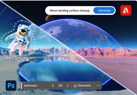 Adobe Firefly ja Photoshopi võrdlus