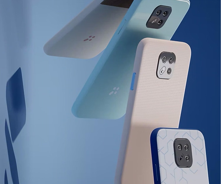 Tehisintellekti loodud pilt mobiiltelefonidest