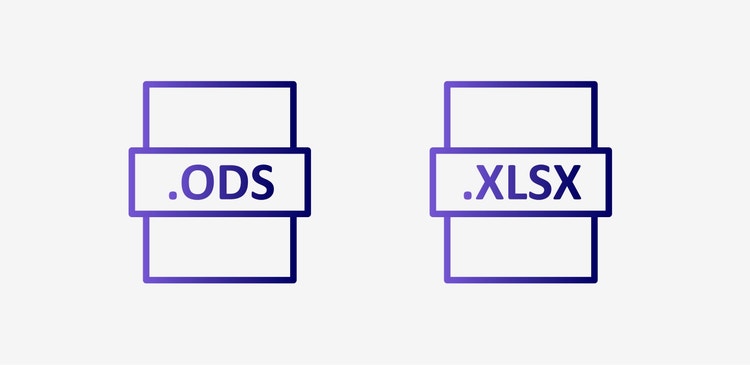Ilustración sobre formatos DOC y DOCX.
