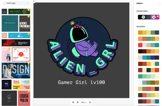 Crea Gratis Un Logo De Twitch Con Plantillas Online Adobe Spark Crea Gratis Un Logo De Twitch Con Plantillas Online Adobe Spark