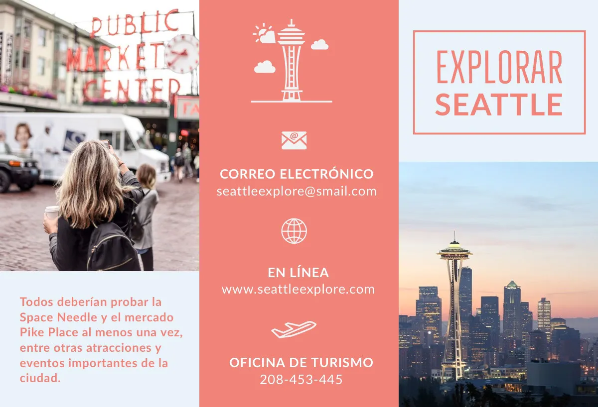 Seattle explore travel brochures 