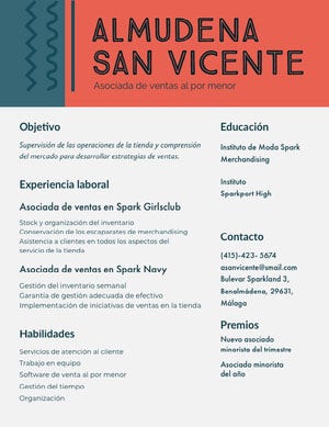 Almudena San Vicente Currículum vitae