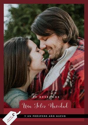 Una Feliz Navidad Tarjeta de Navidad