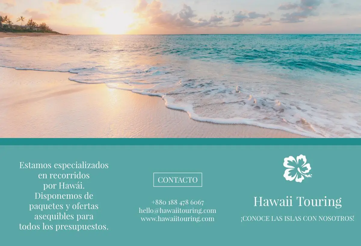 Hawaii touring travel brochures 