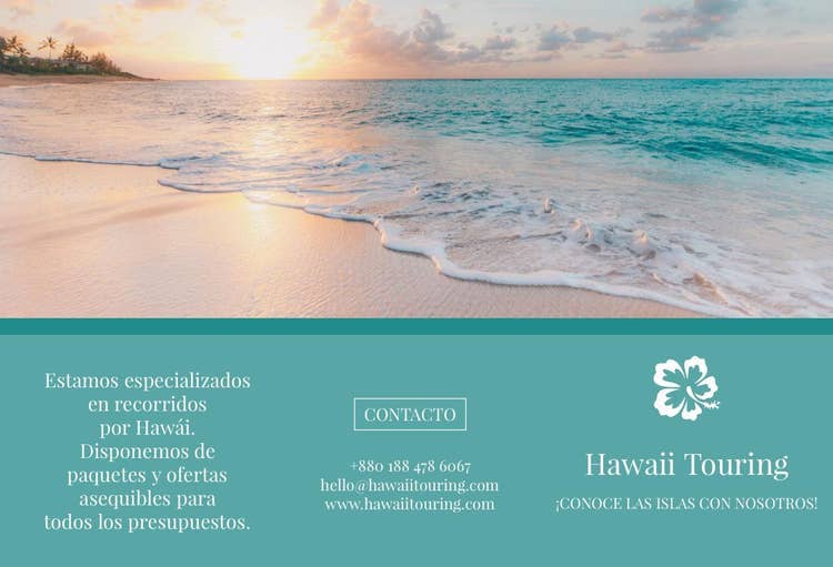 Hawaii touring travel brochures