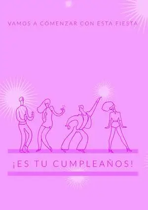 let’s get this party started birthday cards  Tarjeta de cumpleaños