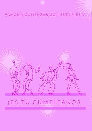 let’s get this party started birthday cards Tarjeta de cumpleaños