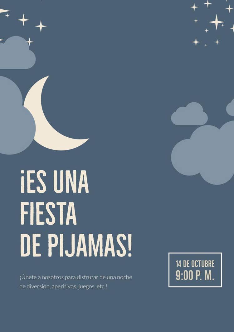 ¡Es una fiesta de pijamas!