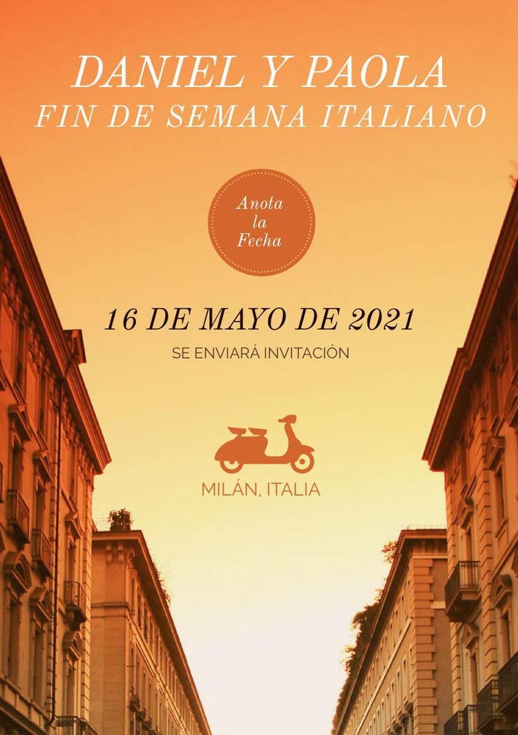 destination save the date card