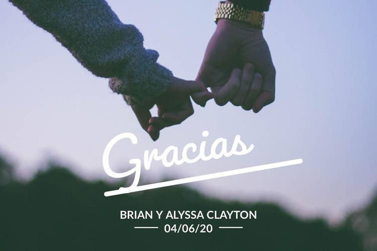 wedding date postcards