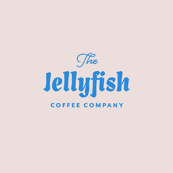 Pink & Blue Coffee Company Logo Las mejores fuentes para tu logotipo