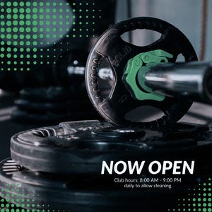 gym now open instagram COVID-19 Re-opening