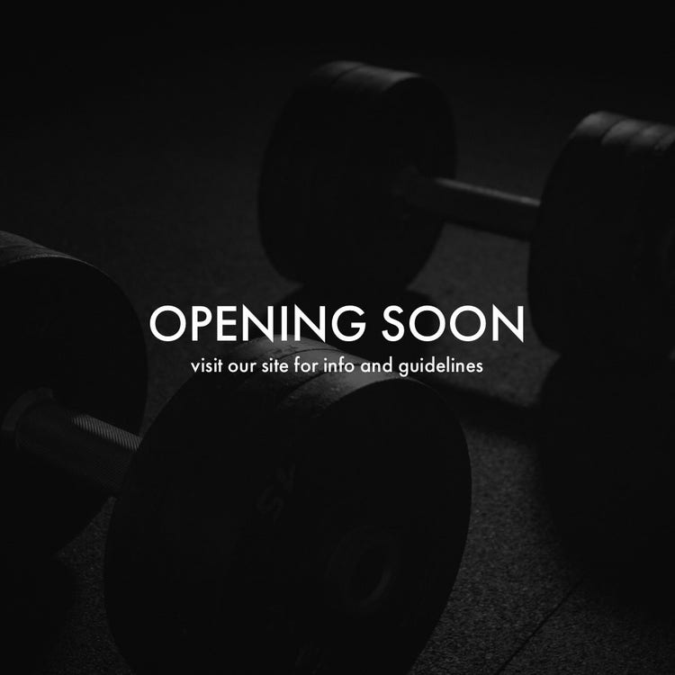 gym reopening instagram